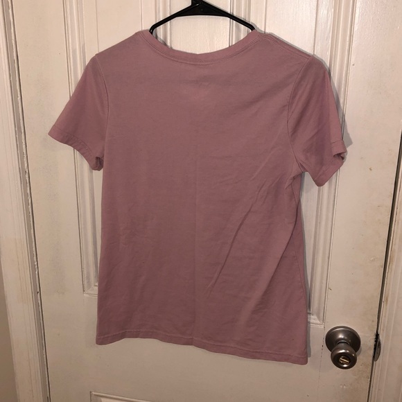 SALE!! 🔴 Time and Tru Pink V Neck T-shirt - Picture 3 of 4